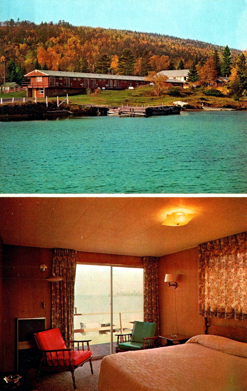 Bella Vista Motel - Vintage Postcard